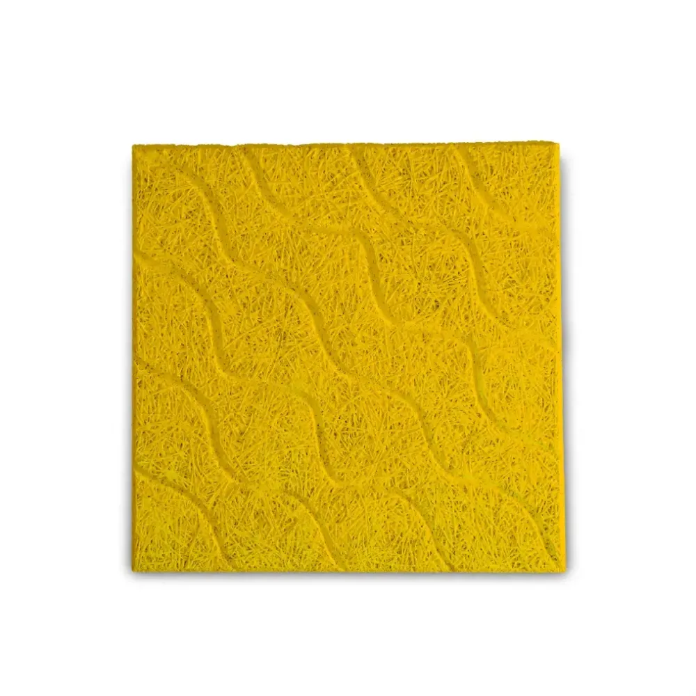 Diagonal Waves - wood wool panel akustyczny