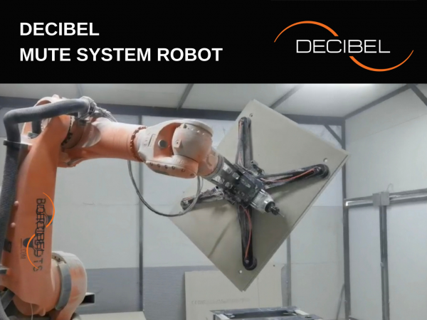 DECIBEL wprowadził technologię robotyczną do produkcji MUTE SYSTEM